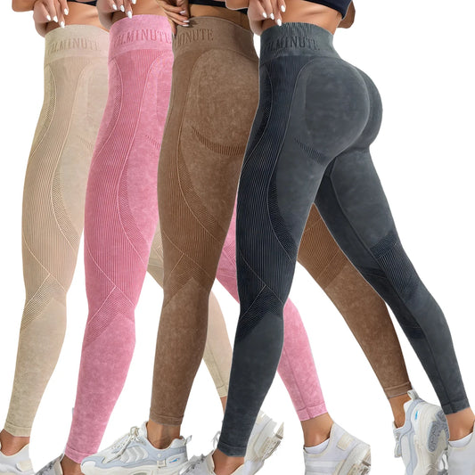 Seamless High-Waisted Yoga Leggings